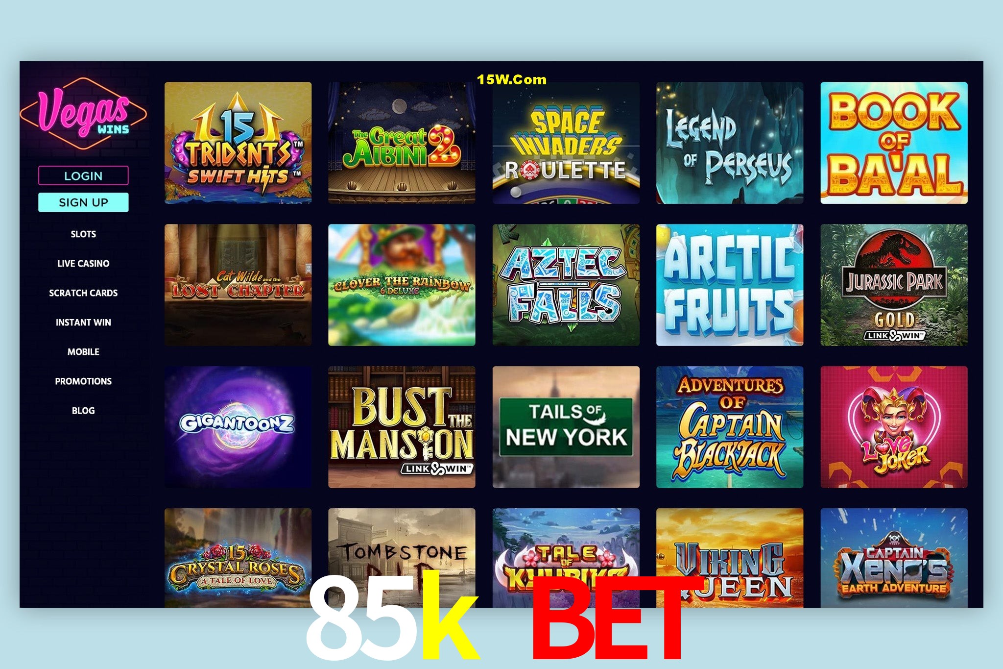 Responsive Design 85k bet
